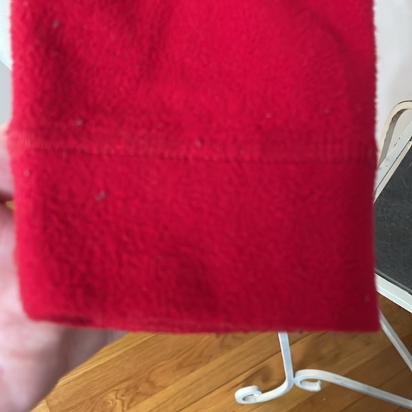 UGA University of Georgia Red Fleece full zip collared lightweight jacket Size S - Picture 9 of 13